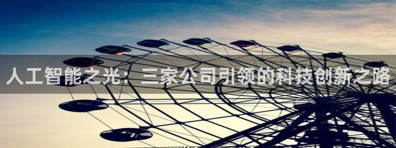人工智能之光：三家公司引领的科技创新之路