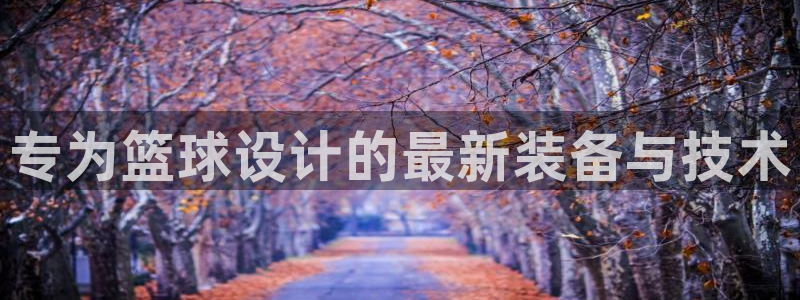 专为篮球设计的最新装备与技术